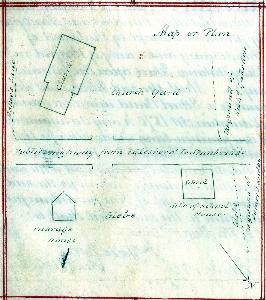 Plan of the site of the National School [P63-29-1]